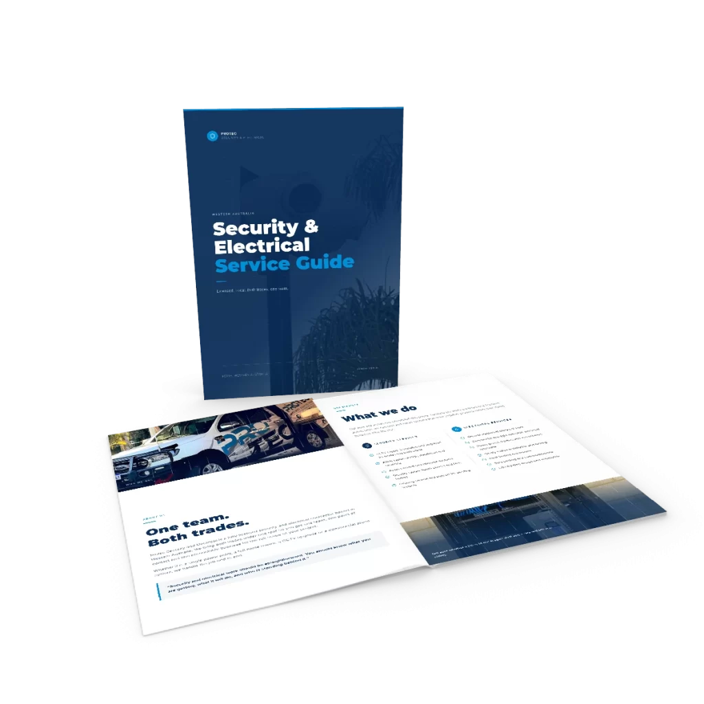 Protec Security And Electrical Mockup